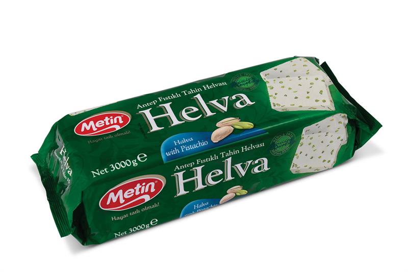 Antep Fıstıklı Tahin Helvası 3000g Blok