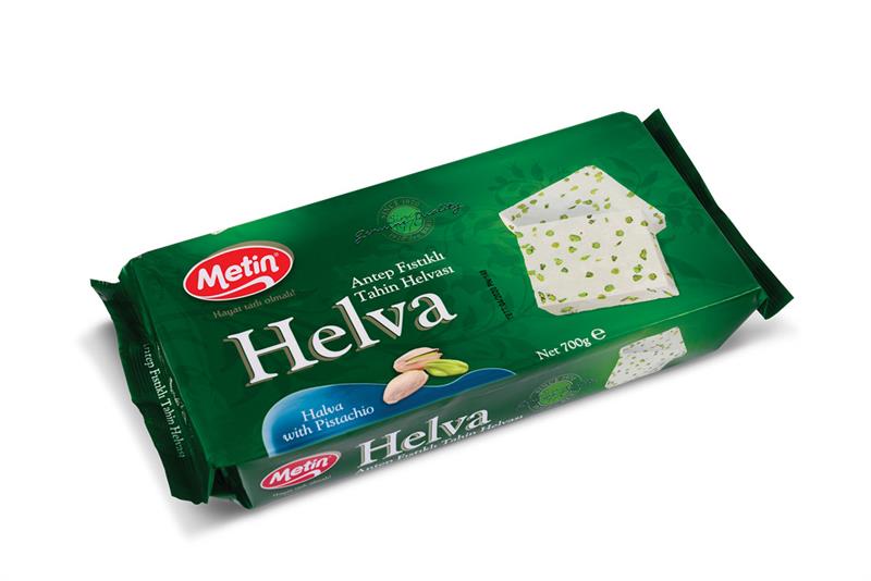 Antep Fıstıklı Tahin Helvası 700g Paket